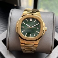 Baida 5711 Rose Gold Parrot Snail Mechanical Watch Stainless Steel Strap Watch Male