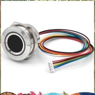 R503-5V RGB LED DC5V UART MX1.25-6Pin Waterproof Capacitive Fingerprint Module Sensor Scanner for  A