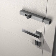 Perforation-free Open Latch Lock Buckle Buckle Bathroom Lock Door Handy Tool Cabinet Door Bolt Toile