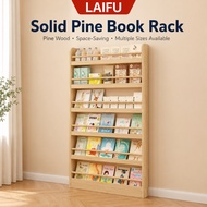 Thin Shelf Solid Wood Book Shelf Kids Book Shelf Baby Book Shelf Narrow Shelf Storage Rack