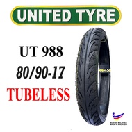 UNITED ORIGINAL DIAMOND ( DUNLOP TT 300) 80/90-17 Tubeless Tyre Motorcycle