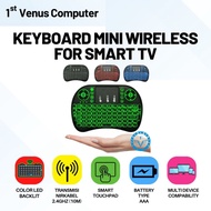 Mini Keyboard Wireless 2.4G PC Android Smart TV Touchpad Air Mouse - LED Backlight / Mini Keyboard f