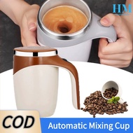 380ML Auto Stirring Mug Rechargeable Self Stirring Mug Coffee Cup Stainless Steel Auto Mix Mug