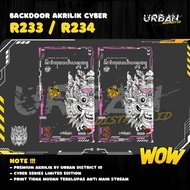 LIMITED EDITION URBAN CYBER PANEL BACKDOOR R234 &amp; R233 BARONG