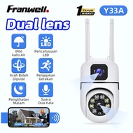 Franwell/V380 Y33A Wifi Dual Lens Dual-screen security camera HumanTracking Waterproof CCTV 8MP Outd