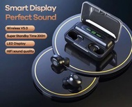 藍牙耳機 REMAX Wireless V5.0 Bluetooth Earbuds Smart Display Perfect Sound Dynamic HIFI Noise Reduction 