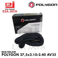 Polygon Inner Tube 27.5 x 2.10 - 2.40 AV35 Schrader Dop Motor 27.5x2.10