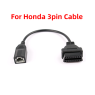 For Honda 3Pin For Honda 5Pin OBD OBD2 Adapter Connector Cable Diagnostic Cable To OBD2 To 16Pin Con