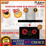 RUBINE HOOD RCH-BOXLINE X-90SS + RCE-ASTER72-BL / EGH-G8522G(BK)