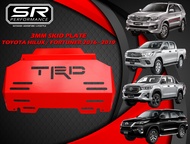 SR 3mm Skid Plate Toyota Hilux / Fortuner 2016-2018 / TRD