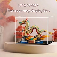 Transparent Acrylic Display Box For LEGO 80112 Xianglong Nafu Storage Case Dustproof Cover