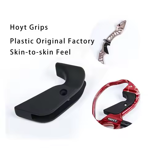 1X Hoyt Plastic Original Factory Skin-to-skin Feel Grips for Universal Traditional Recurve Bow Riser