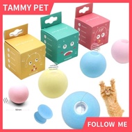 SG Shipment Cat Dog Toys New Gravity Ball Smart Touch Sounding Toys Interactive Pet Toys Squeak Toys