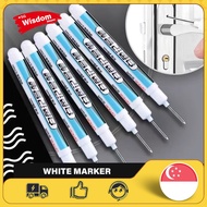 Watertight White Marker Coarse/Thin Nibs/ Tasteless/Non-fading Fine Art Painting Brush