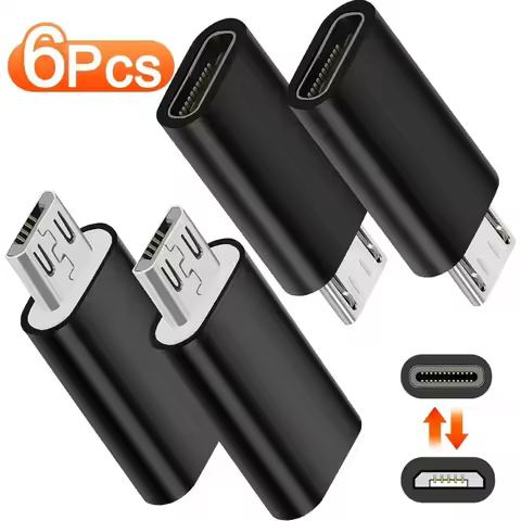 USB Type C Female To Micro USB Male Converter Type-C Micro USB Adapter Connector for Xiaomi Samsung 