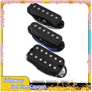 【D&F】HSS SSH Electric Guitar Pickups Set Alnico 5 Single Coil -Humbucker Pickup Black 5K+5K+14K