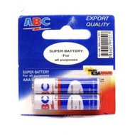 Abc AAA Battery 2pcs/batere Battery A3 remote