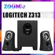 LOGITECH Z313 2.1 MULTIMEDIA SPEAKER SYSTEM WITH SUBWOOFER, FULL RANGE AUDIO, 50 WATTS PEAK POWER, S