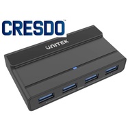 Unitek USB 3.0 Switch Selector 2 Computers Share 4 USB 3.0 Ports KVM Switcher H1310A
