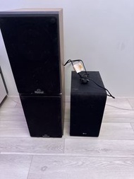 Magnat 書架喇叭 + LG 重低音喇叭