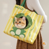 Outdoor Cat Backpack, Portable Cat Bag, Pet Backpack, Breathable Cat Backpack, Small Dog Backpack.
