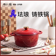 4L Dutch Oven Pot with Lid, Nonstick Ceramic Cooking Pot & Dutch Oven for Bread Baking, Heavy-Duty, 