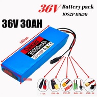 18650 36V30000mAh Rechargeable Lithium Ion Battery 10S2P 42V 500W, Used for Bicycles, Scooters Elect