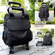 Compact 360° 4-Wheel Trolley Bag (SG Seller)