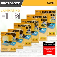 3R / 4R / 5R || 125 Micron & 250 Micron QUAFF Laminating Film Laminate Film (100 pcs / pack)