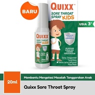 Quixx Sore Throat Spray Kids 20ml Oral Care