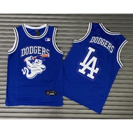Jersey Sando Dodgers Full Embroidery High Quality