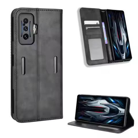 For Xiaomi Poco F4 GT Case Luxury Flip PU Leather Wallet Magnetic Adsorption Case For Xiaomi Poco F4