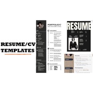 Resume/CV Template (Canva / Word)