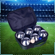 Koklife Bocce Ball Lawn Game Gift Recreational Lawn Sports 73mm Gear Sturdy Equipment Petanque Boule