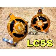 Engine Cover Protector Yamaha LC5S LC135 5Speed Engin Guard Gold LC 5S Accessories Motor Aloi Alloy 