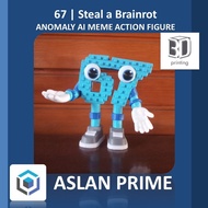 67 SIXTY SEVEN ACTION FIGURE 3D Print Steal a Brainrot Roblox Toys Toy Toys Hobby Viral Anomaly Anom