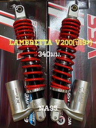 YSSแท้สำหรับ LAMBRETTA V200 สปริงเเดงกระบอกล่างสีเงิน รุ่นK euroกระบอกล่าง ##ขนาด340มม ราคา/คู่ สินค้าเเท้ รับประกันโดยYSS(ลงทะเบียนผ่านWeb YSS)1ปี สินค้าไม่รับเปลี่ยนคืน กรุณาตรวจสอบรุ่นรถ ก่อนสั่ง