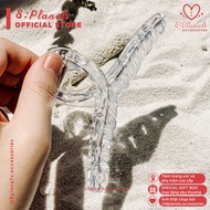 8 Planets Transparent Korean Women's Crab Hair Clip