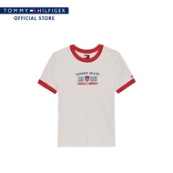Tommy Hilfiger เสื้อ ผู้หญิง รุ่น DW0DW18836 YBH - สีขาว