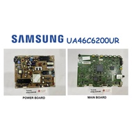 SAMSUNG SMART TV UA46C6200UR 46C6200UR 46C6200 Power Board PSLF171B02A/B BN44-00357A Main Board BN41