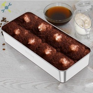 Set of 2 Bread Tin Stainless Steel Easy Release Loaf Tin Cake Loaf Pan for Baking Roasting SHOPCYC50
