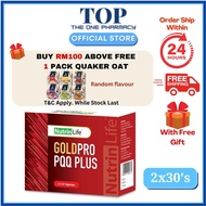 Nutrinlife Goldpro PQQ Plus - 2x30 vegecaps