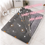 3-fold mattress cover under 10cm size 1m 1m2 1m4 1m6 1m8 2m | TUBECA