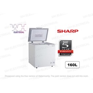SAHRP CHEST FREEZER 160L - SJC168 // PETI BEKU SHARP 160L - SJC168