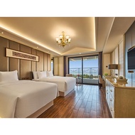 Xiamen Beihai Bay Huilong Wanda Jiahua Hotel Premium Luxury Sea View Terrace Double Bedroom