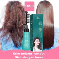 Krim Pelurus Rambut Pelurus Rambut Permanen Keratin Hair Treatment