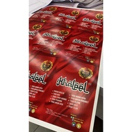 Printing Service : Printing Saiz A3+ Sticker Mirrorkote (DIGITAL PRINT)