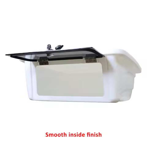 Electronics Box Black SB200 Clamp on Overhead Center Console Boat Marine Storage by Raider Stryker