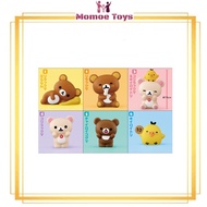 Bandai Rilakkuma Friends (Complete Set, 6pcs) Original Jepang