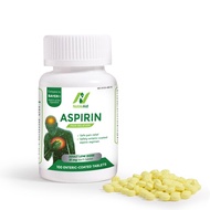 Pure Low Dose Baby Aspirin 81mg for Adults, 100 Count Enteric Coated Aspirin Tablets for Men and Wom